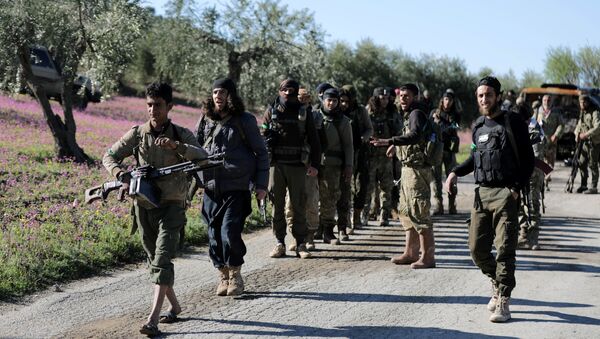 Поддерживаемые Турцией отряды сирийской оппозиции вошли в сирийский город Африн - Sputnik Беларусь