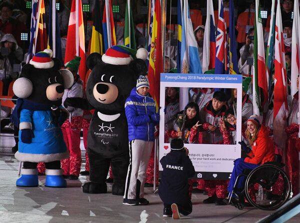 Церемония закрытия XII зимних Паралимпийских игр - Sputnik Беларусь