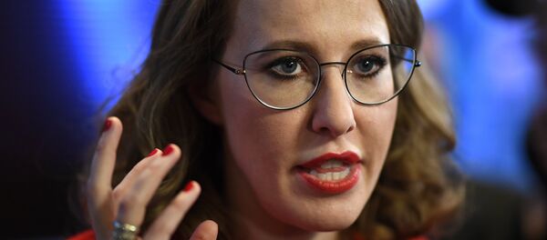 Кандидат в президенты РФ от партии Гражданская инициатива Ксения Собчак - Sputnik Беларусь