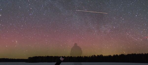 Полярное сияние в Беларуси - Sputnik Беларусь