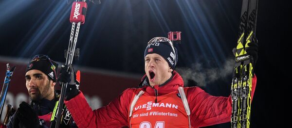 Мартен Фуркад (Франция) и Тарьей Бё (Норвегия) - Sputnik Беларусь