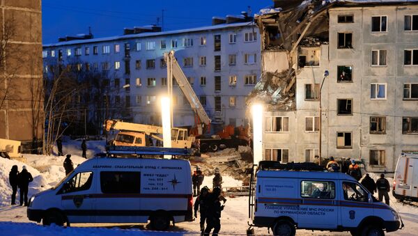 Взрыв бытового газа в жилом доме в Мурманске - Sputnik Беларусь