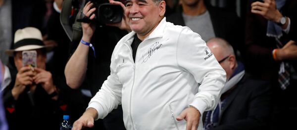 Бывший футболист сборной Аргентины Диего Марадона - Sputnik Беларусь