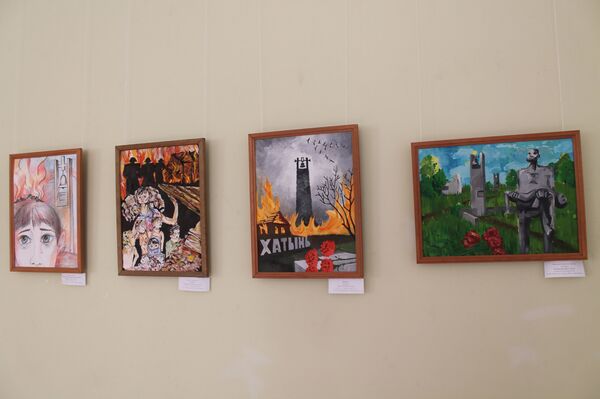 К уроку памяти дети готовились заранее - Sputnik Беларусь