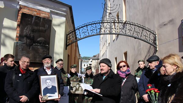 Ужасы жизни узников гетто каждый год вспоминают на Марше памяти жертв холокоста - Sputnik Беларусь