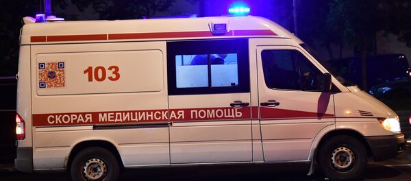 Аўтамабіль хуткай медыцынскай дапамогі ў Расіі, архіўнае фота Аўтамабіль хуткай медыцынскай дапамогі ў Расіі, архіўнае фота - Sputnik Беларусь