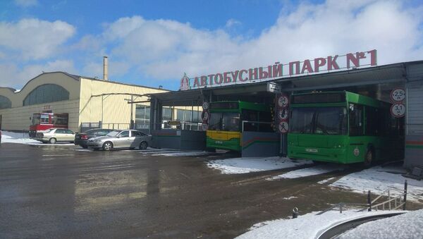 Автобусный парк №1 в Витебске - Sputnik Беларусь