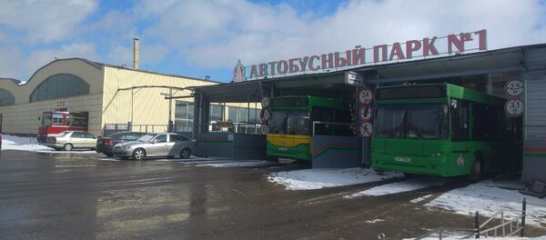 Автобусный парк №1 в Витебске - Sputnik Беларусь