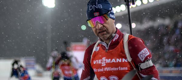 Уле Эйнар Бьорндален (Норвегия) в Тюмени Уле Эйнар Бьорндален (Норвегия) в Тюмени - Sputnik Беларусь