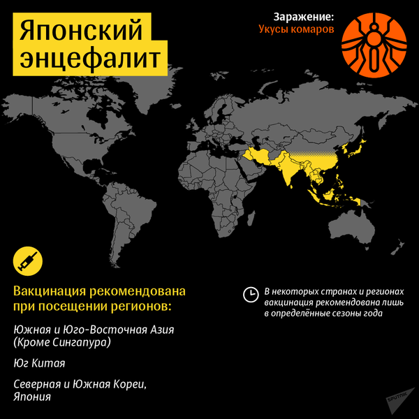 Прививки для путешественников: японский энцефалит - Sputnik Беларусь