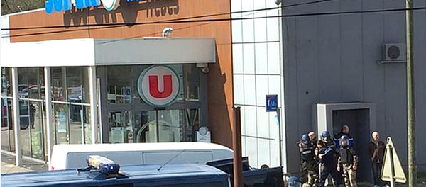 Захват заложников в городе Треб (Франция) - Sputnik Беларусь