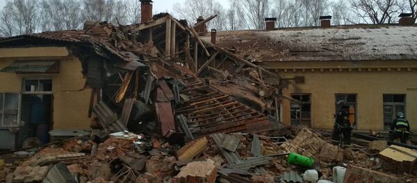 Место взрыва в деревне Станьково - Sputnik Беларусь