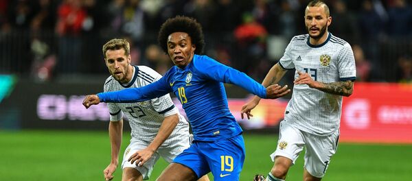 Товарищеский матч Россия - Бразилия - Sputnik Беларусь