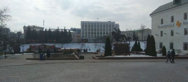 Ситуация около памятника Ольгерду в Витебске в День Воли - Sputnik Беларусь