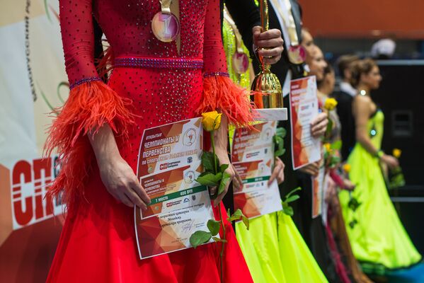 Чемпионат Беларуси по спортивным бальным танцам - Sputnik Беларусь