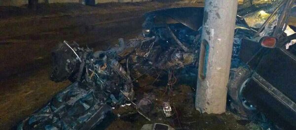 Авария в Минске Авария в Минске - Sputnik Беларусь