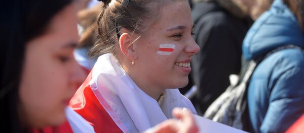 Празднование Дня воли в Минске - Sputnik Беларусь