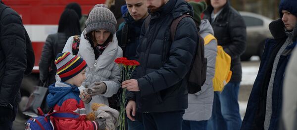 Пожар в торговом центре «Зимняя вишня» в Кемерово - Sputnik Беларусь