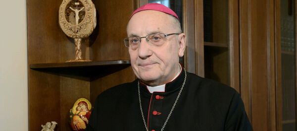 Мітрапаліт Мінска-Магілёўскі Тадэвуш Кандрусевіч Мітрапаліт Мінска-Магілёўскі Тадэвуш Кандрусевіч - Sputnik Беларусь