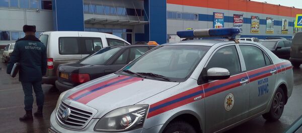 Могилевское областное управление МЧС одним из первых проверило на пожароопасность ТЦ ОМА - Sputnik Беларусь