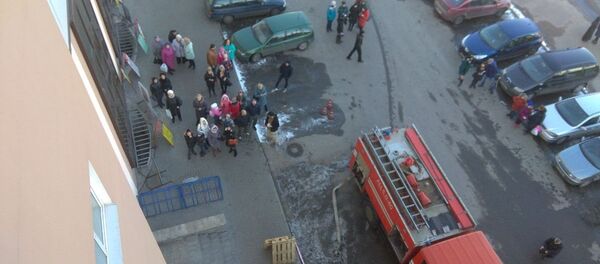 Отработка эвакуации из ТЦ Мега в Витебске - Sputnik Беларусь