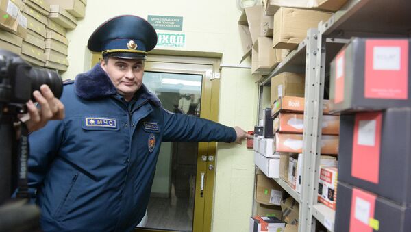 Проверка пожарной безопасности в ГУМе - Sputnik Беларусь