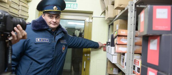 Проверка пожарной безопасности в ГУМе - Sputnik Беларусь