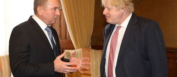 Владимир Макей и Борис Джонсон - Sputnik Беларусь