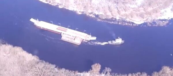 Буксировка парома - Sputnik Беларусь