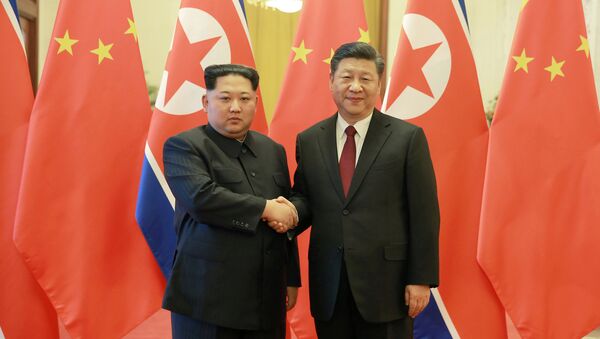 Ким Чен Ын провел переговоры с Си Цзиньпином в Пекине - Sputnik Беларусь