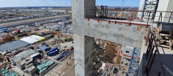 Строительство БелАЭС - Sputnik Беларусь