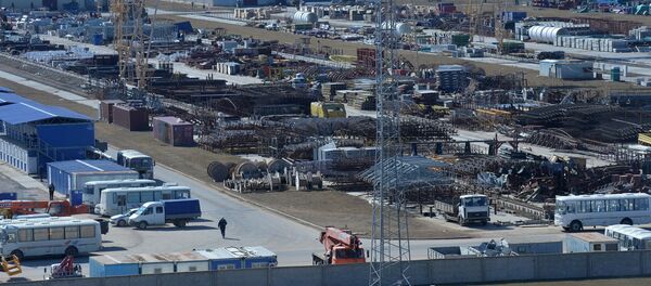 Строительство БелАЭС - Sputnik Беларусь