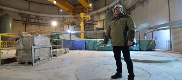 Реакторный цех второго энергоблока - Sputnik Беларусь