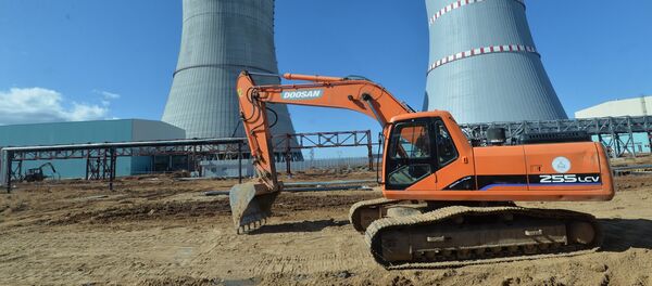 Будаўніцтва БелАЭС Будаўніцтва БелАЭС - Sputnik Беларусь