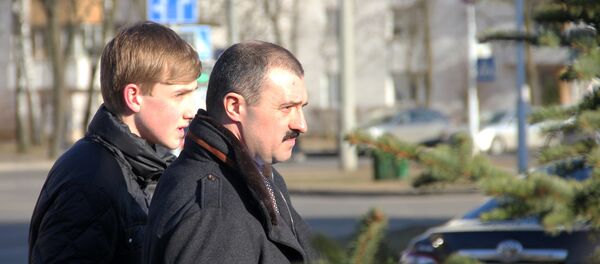 Сыновья президента Александра Лукашенко Виктор и Николай Сыновья президента Александра Лукашенко Виктор и Николай - Sputnik Беларусь