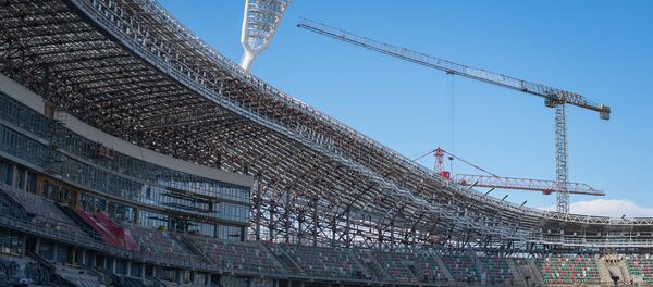 Стадион Динамо: реконструкция завершается - Sputnik Беларусь