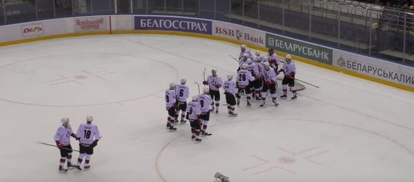 Видеообзор матча чемпионата Беларуси по хоккею между Неманом и Юностью - Sputnik Беларусь