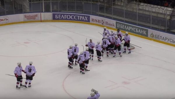 Видеообзор матча чемпионата Беларуси по хоккею между Неманом и Юностью - Sputnik Беларусь
