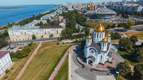 Храм в честь Святого великомученика Георгия Победоносца - Sputnik Беларусь