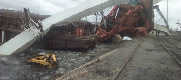 ЧП в порту в Мозыре - Sputnik Беларусь