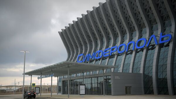 Новый аэровокзальный комплекс аэропорта Симферополь - Sputnik Беларусь