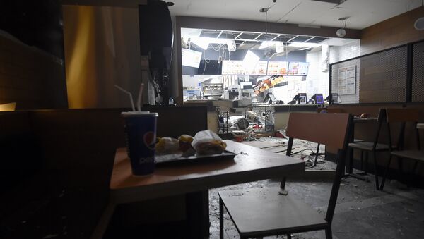 Взрыв в ресторане Бургер кинг в Ереване - Sputnik Беларусь