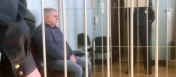 Водитель Виталий Мычко в суде - Sputnik Беларусь