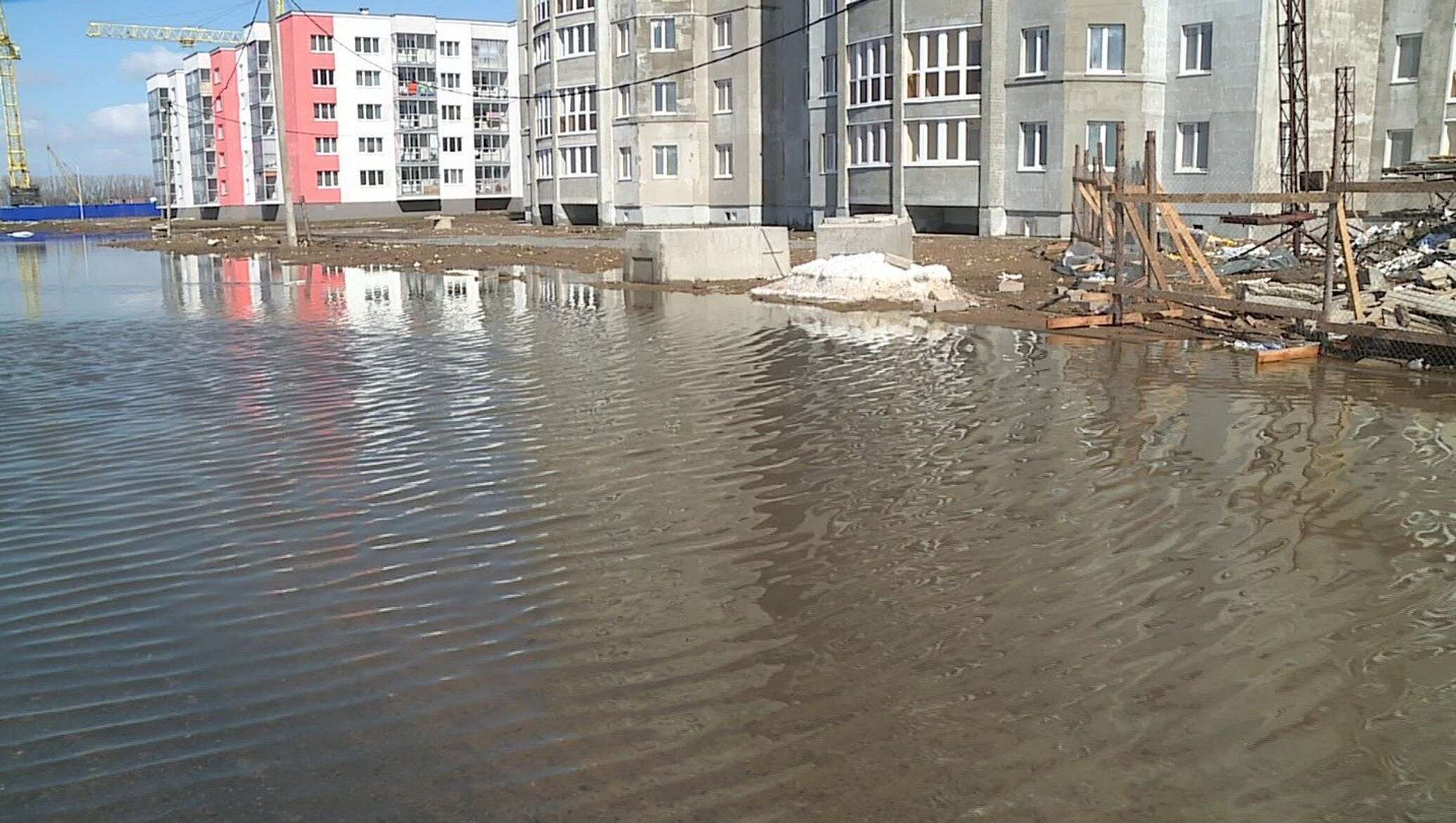 Венеция по-могилевски: новостройки в Казимировке затопило талыми водами -  03.04.2018, Sputnik Беларусь