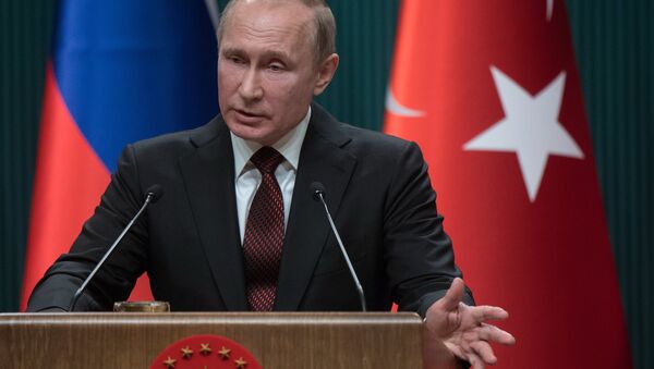 Визит президента РФ В. Путина в Турцию - Sputnik Беларусь
