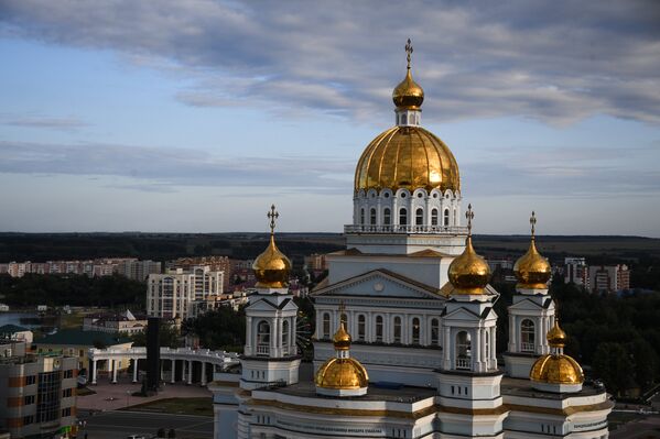 Кафедральный собор святого Федора Ушакова в Саранске - Sputnik Беларусь