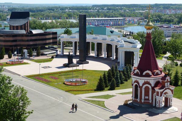 Центр города Саранска - Sputnik Беларусь