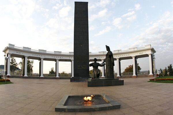 Памятник воинам Мордовии, павшим в годы Великой Отечественной войны, в Саранске - Sputnik Беларусь