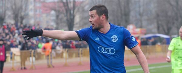 Нападающий ФК Динамо-Брест Артем Милевский - Sputnik Беларусь