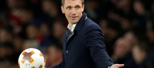 Главный тренер ЦСКА Виктор Ганчаренко - Sputnik Беларусь